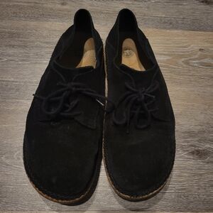 Birkenstock Black Gary Suede Leather Men's Shoes 11